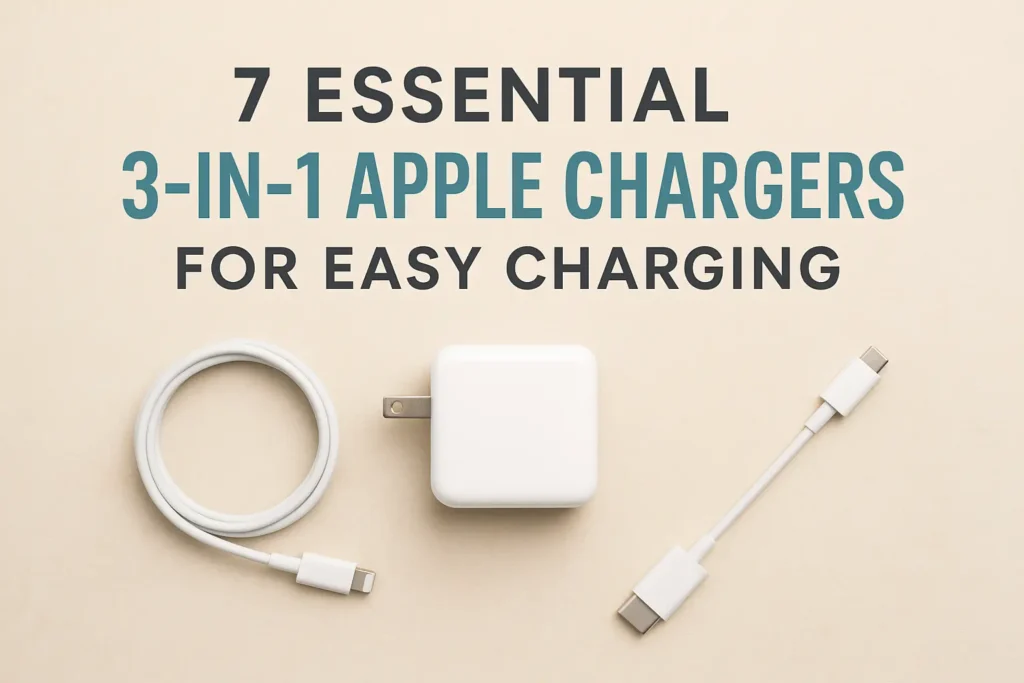 7 Must-Have 3 in 1 Apple Chargers That Make Charging Effortless