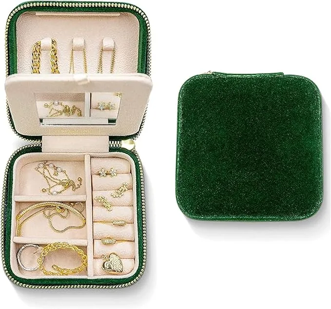 Benevolence LA Plush Velvet Jewelry Box