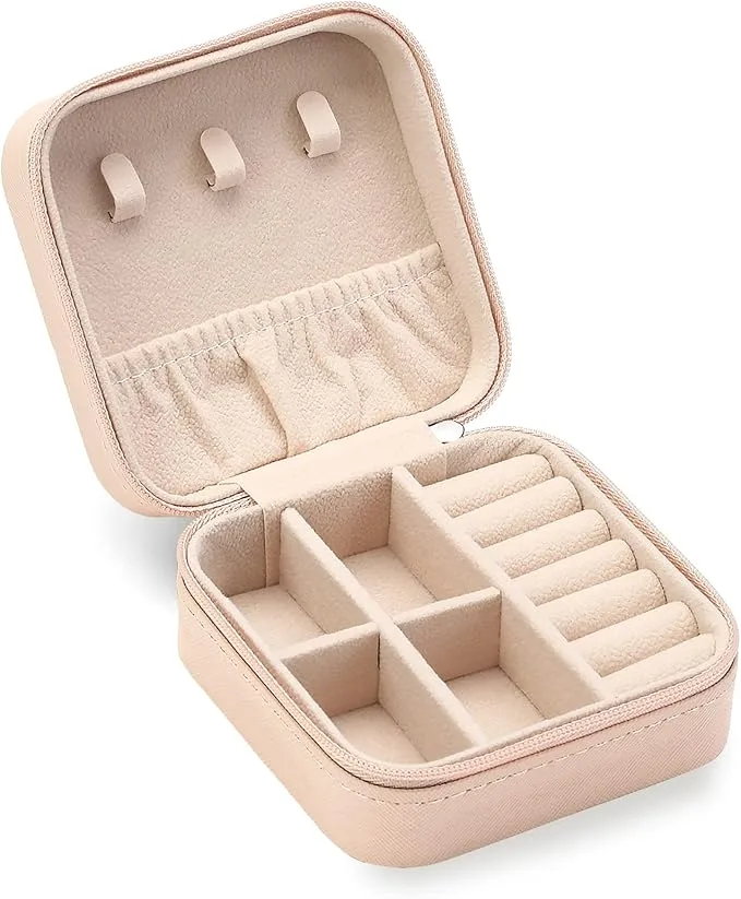 Mini Portable Jewelry Travel Box
