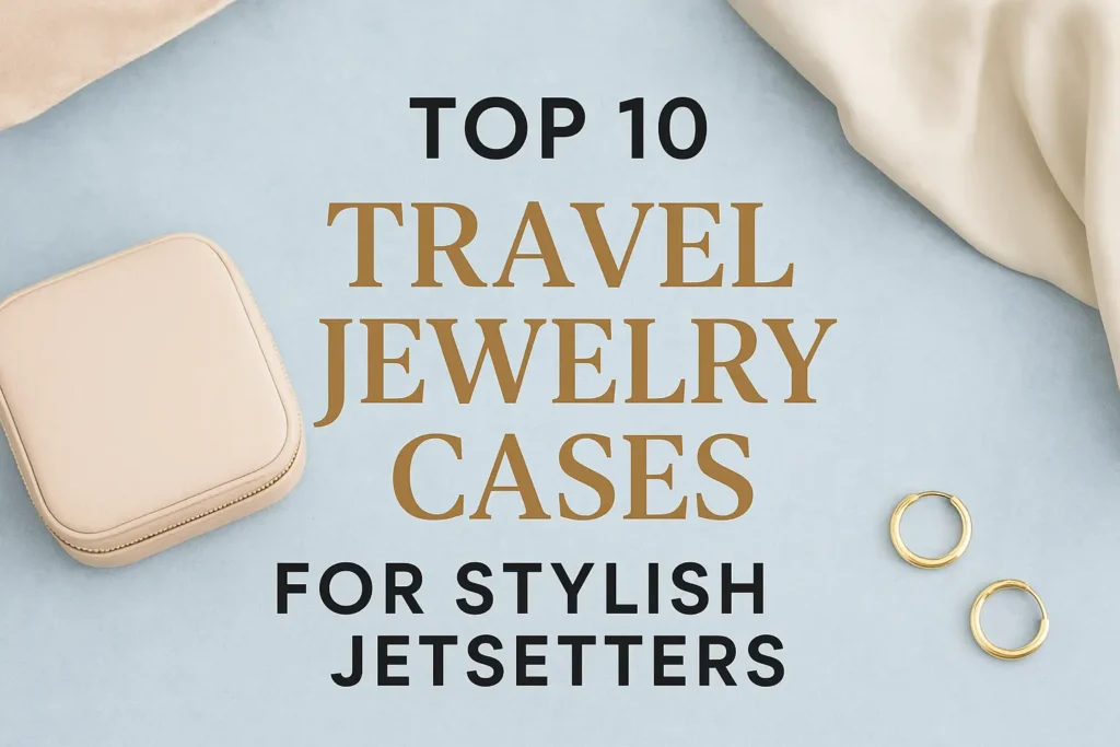 Top 10 Traveling Jewelry Cases for Stylish and Organized Jetsetters
