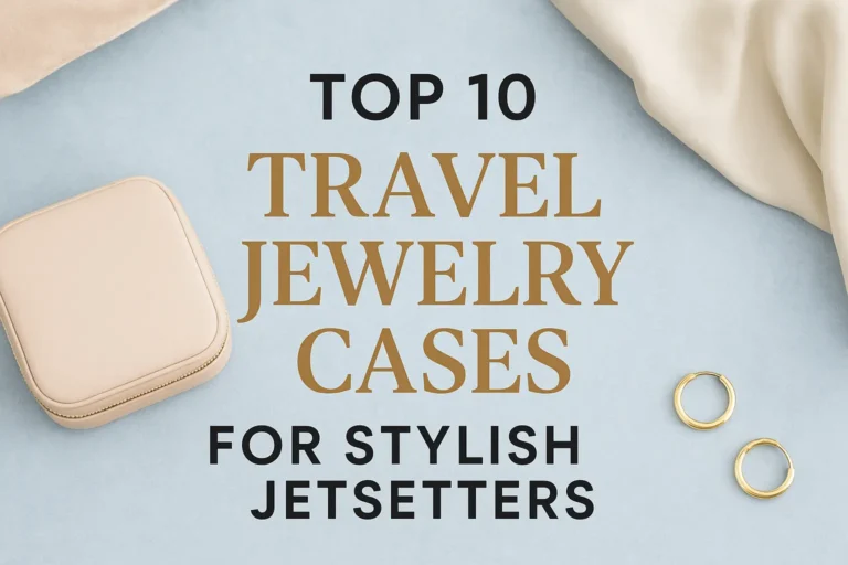 Top 10 Traveling Jewelry Cases for Stylish and Organized Jetsetters