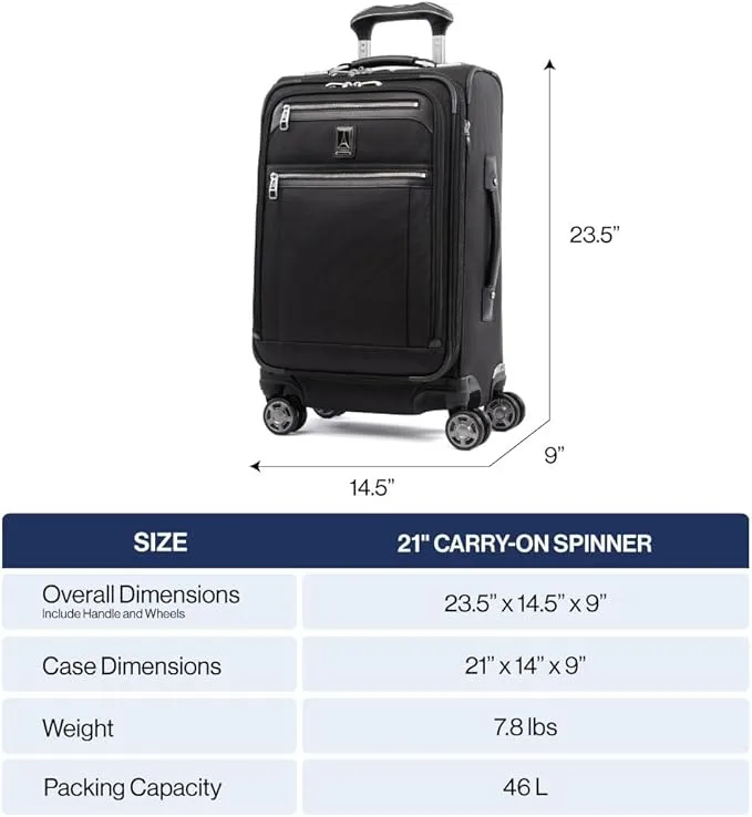 Travelpro Platinum Elite Softside Carry-On