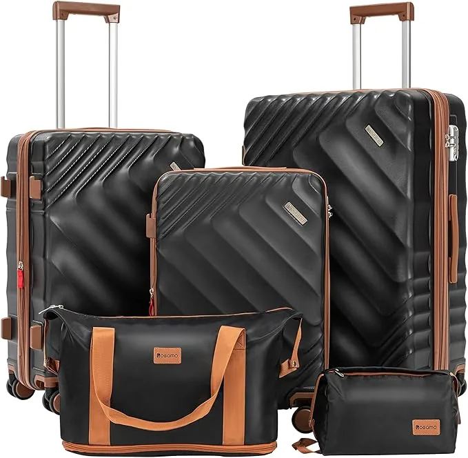 Best Value Set: 5-Piece Expandable Luggage Set
