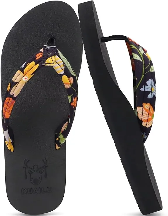 Rainbow Sandals Single Layer Flip Flops