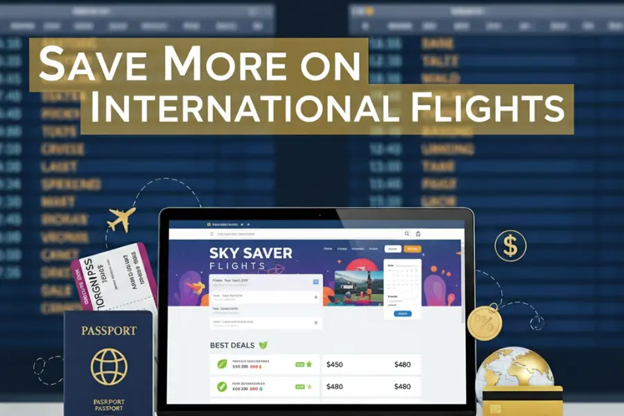 Save more on international flights