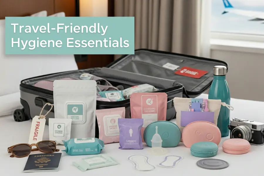 Travel friendly hygiene essentials