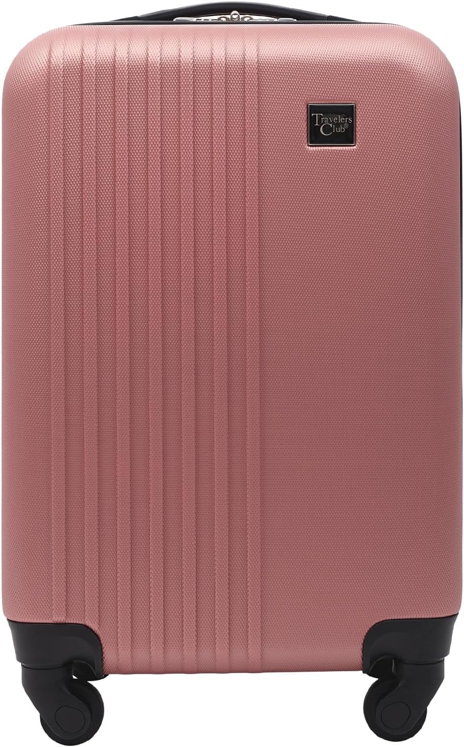 Carry-On Luggage Size Delta: 7 Best Bags for 2026 3 Travelers Club Cosmo Luggage, Rose Gold