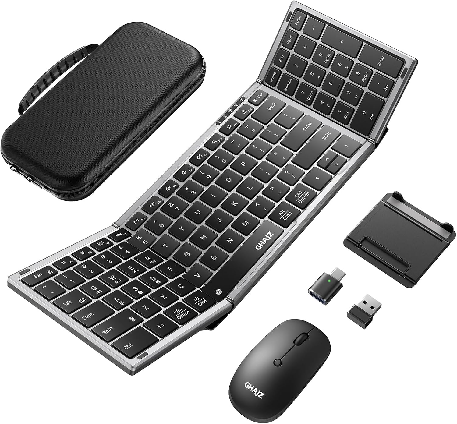 Travel Keyboard: 7 Best Foldable Picks for 2026 6 Portable Foldable Keyboard and Mouse Combo