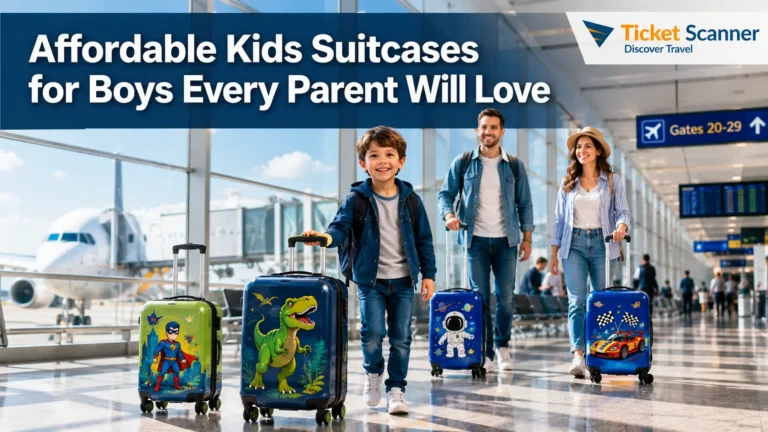 Affordable Kids Suitcases for Boys Every Parent Will Love