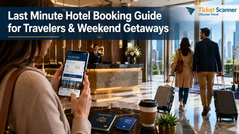Last Minute Hotel Booking Guide for Travelers and Weekend Getaways
