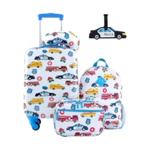 Affordable Kids Suitcases for Boys Every Parent Will Love 6 travelers club 5 piece kids luggage set