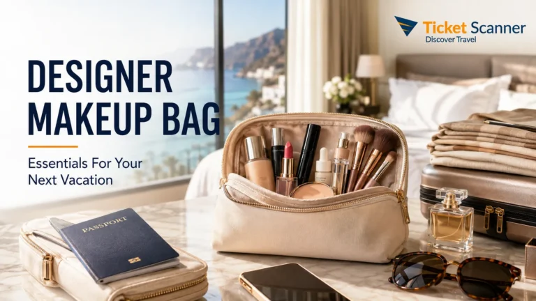 Designer Makeup Bag Essentials For Your Next Vacation