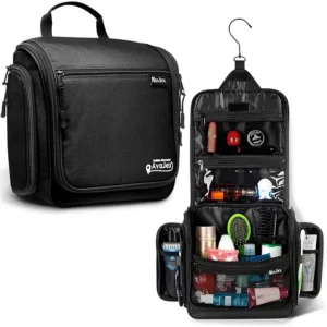 Top 5 Hanging Travel Toiletry Bag Essentials For Stress-Free Travel 5 Large Hanging Dopp Kit With 19 Compartments