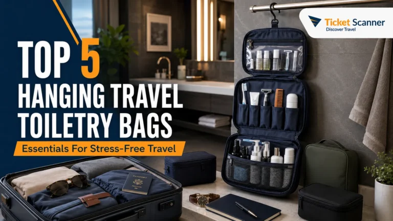 Top 5 Hanging Travel Toiletry Bag Essentials For Stress-Free Travel